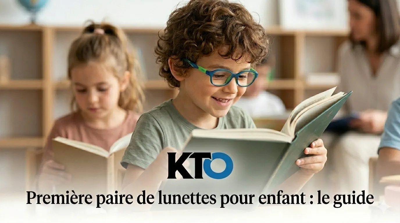 Première paire de lunettes pour enfant : le guide complet