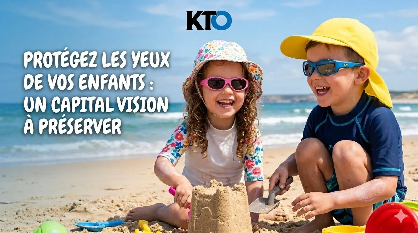 Protéger les yeux des enfants du soleil et des UV — KTO