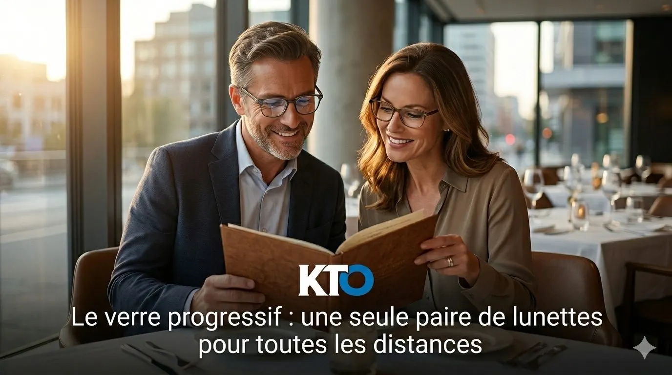 Verres progressifs : comment choisir et bien s'adapter — KTO