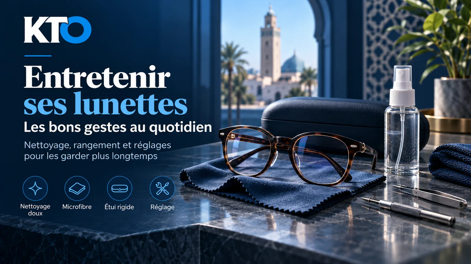 Entretenir ses lunettes : les bons gestes au quotidien — KTO