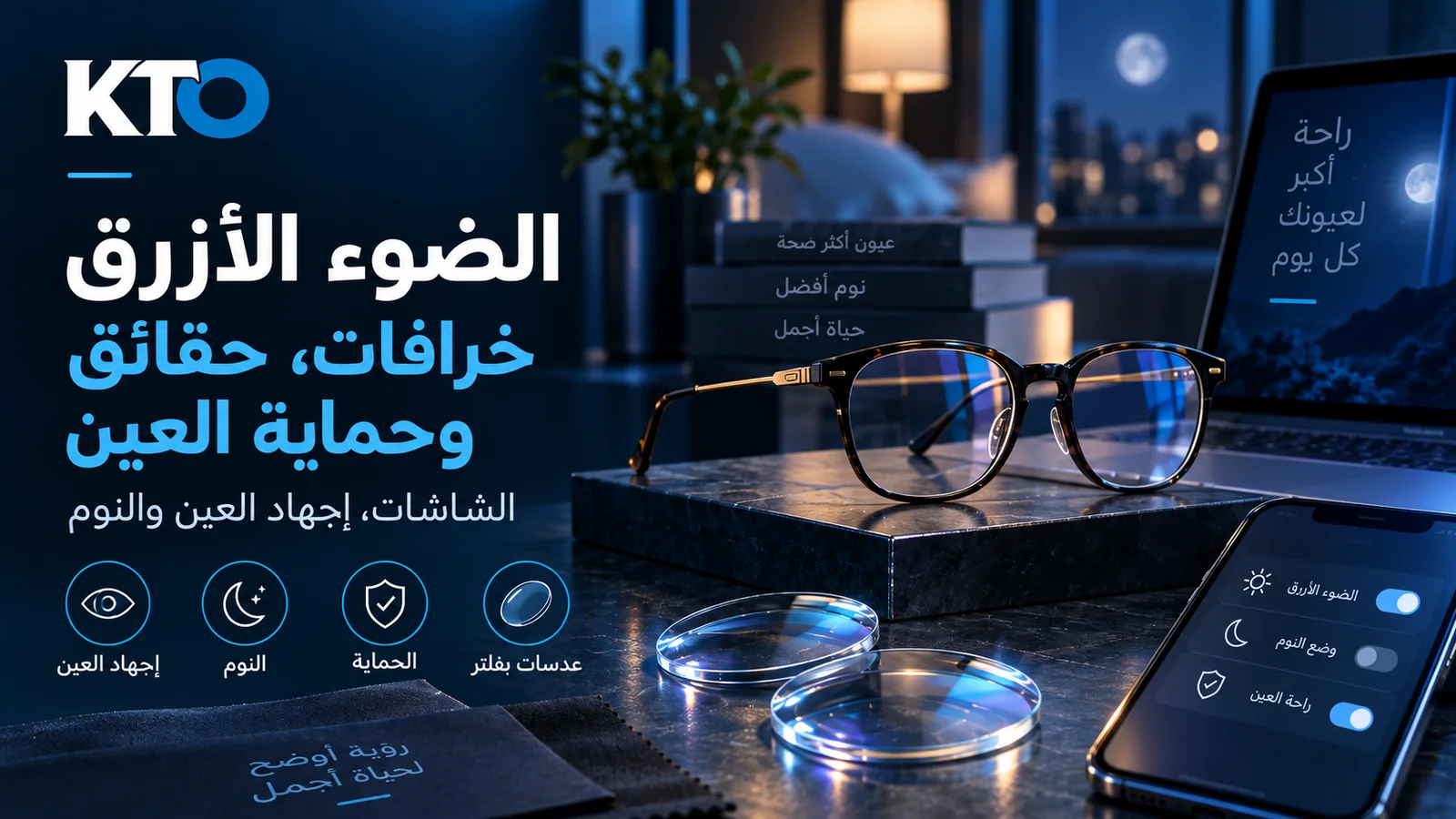الضوء الأزرق: الحقيقة والأساطير