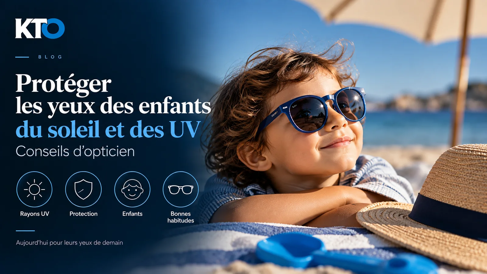 Protéger les yeux des enfants du soleil et des UV — KTO
