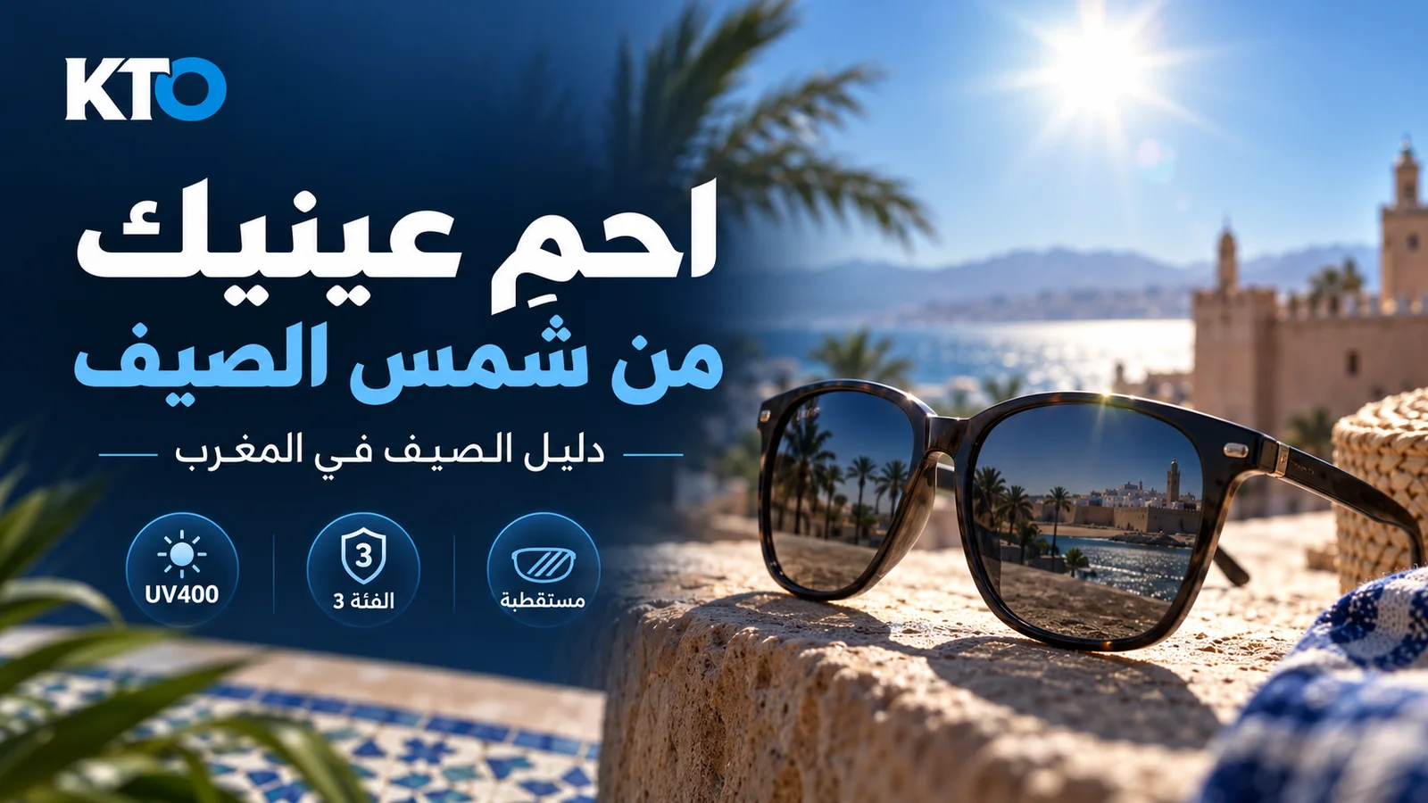حماية العينين من شمس المغرب: دليل الصيف