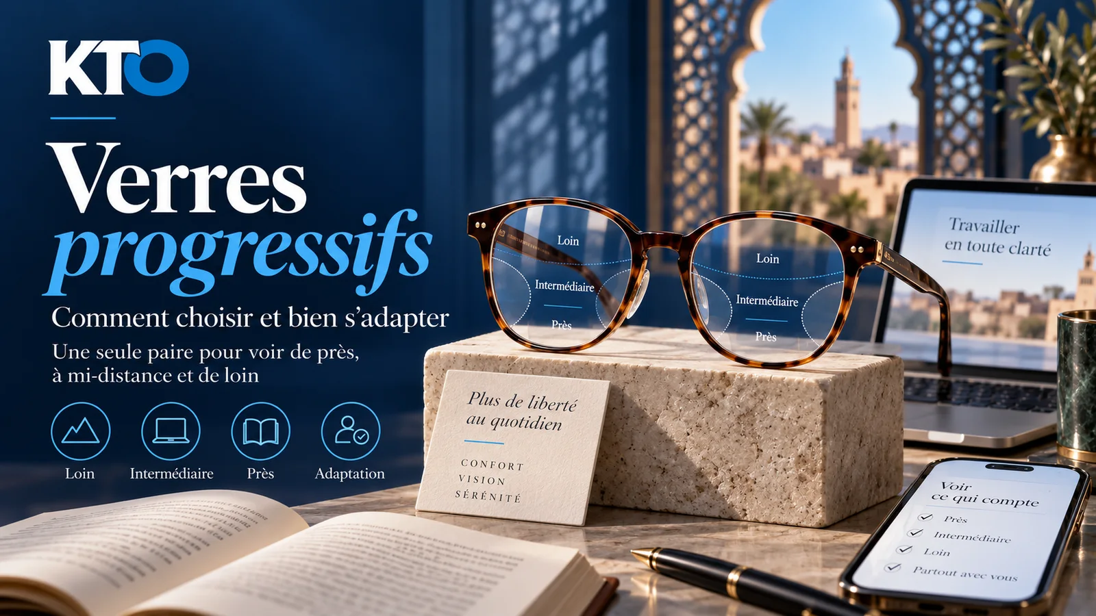 Verres progressifs : comment choisir et bien s'adapter — KTO