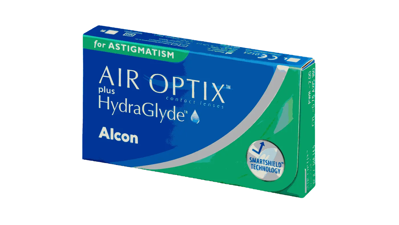 Alcon Air Optix plus HydraGlyde for Astigmatism