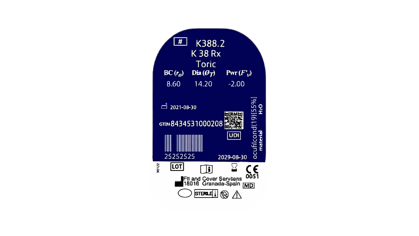 Servilens K-38 Toric RX